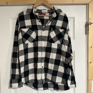 Flannel Button Down Shirt